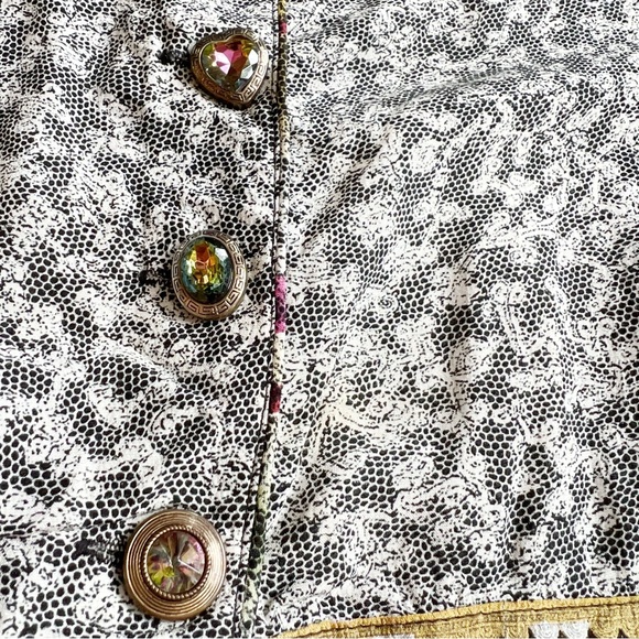 Vintage 90s Cropped Top and Aline Midi Skirt Matching Set - Picture 6 of 12